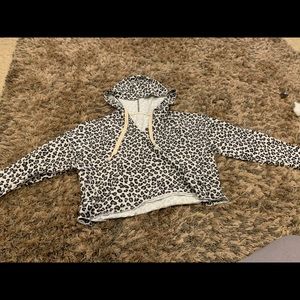 Vintage Havana crop hoodie